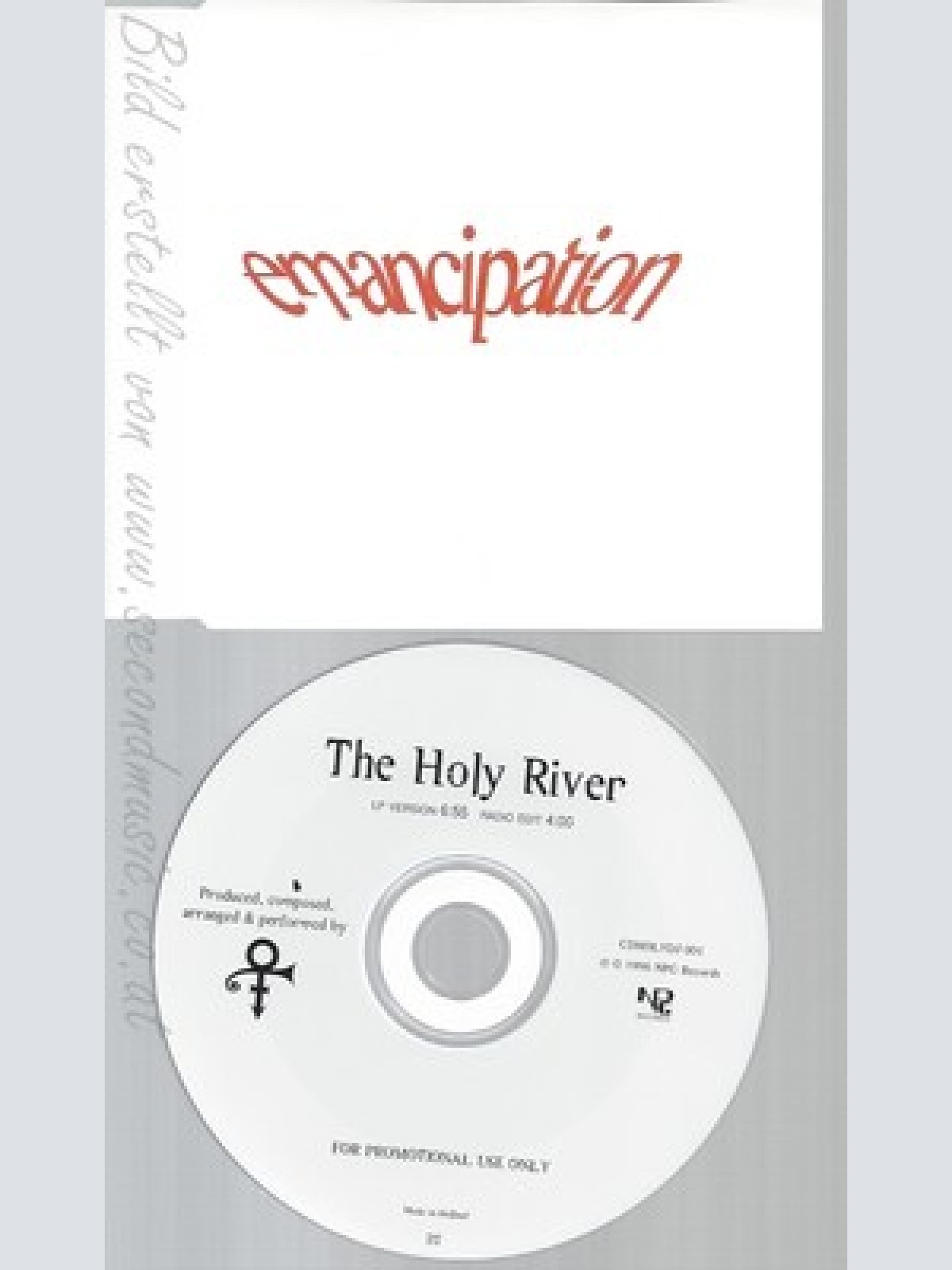 CD--EMANCIPATION--THE HOLY RIVER--PRINCE --PROMO