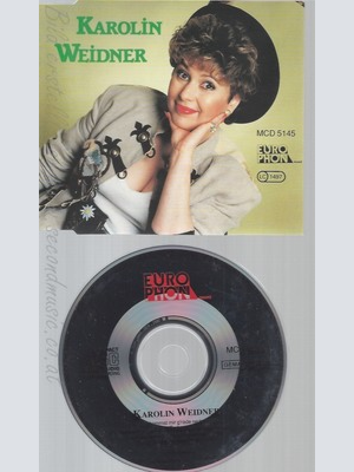 CD--KAROLIN WEIDNER--DU KOMMST MIR G'RADE RECHT