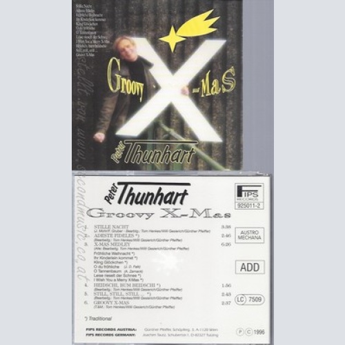 CD--PETER THUNHART--GROOVY X-MAS