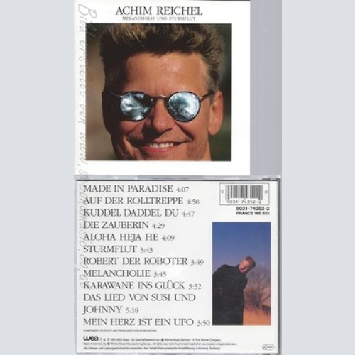 CD--ACHIM REICHEL -- -- MELANCHOLIE & STURMFLUT