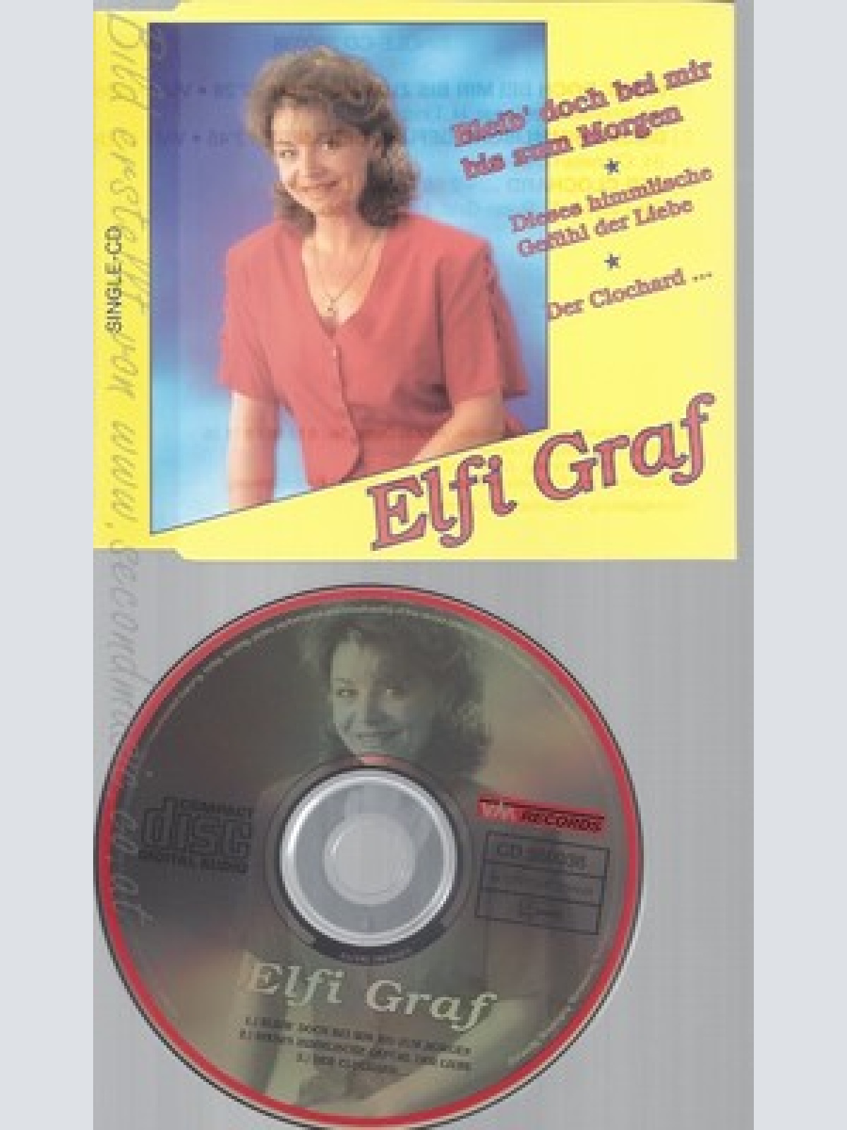 CD--ELFI GRAF -- BLEIB' DOCH BEI MIR BIS ZUM MORGEN [SINGLE-CD]