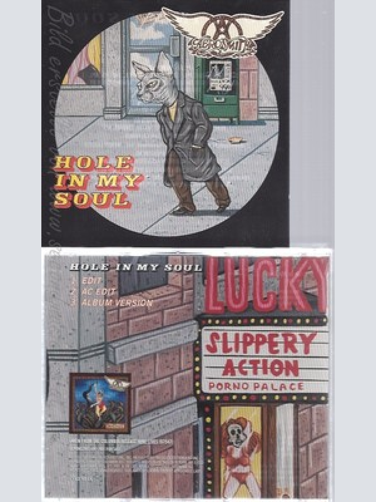 CD--AEROSMITH--HOLE IN MY SOUL--PROMO