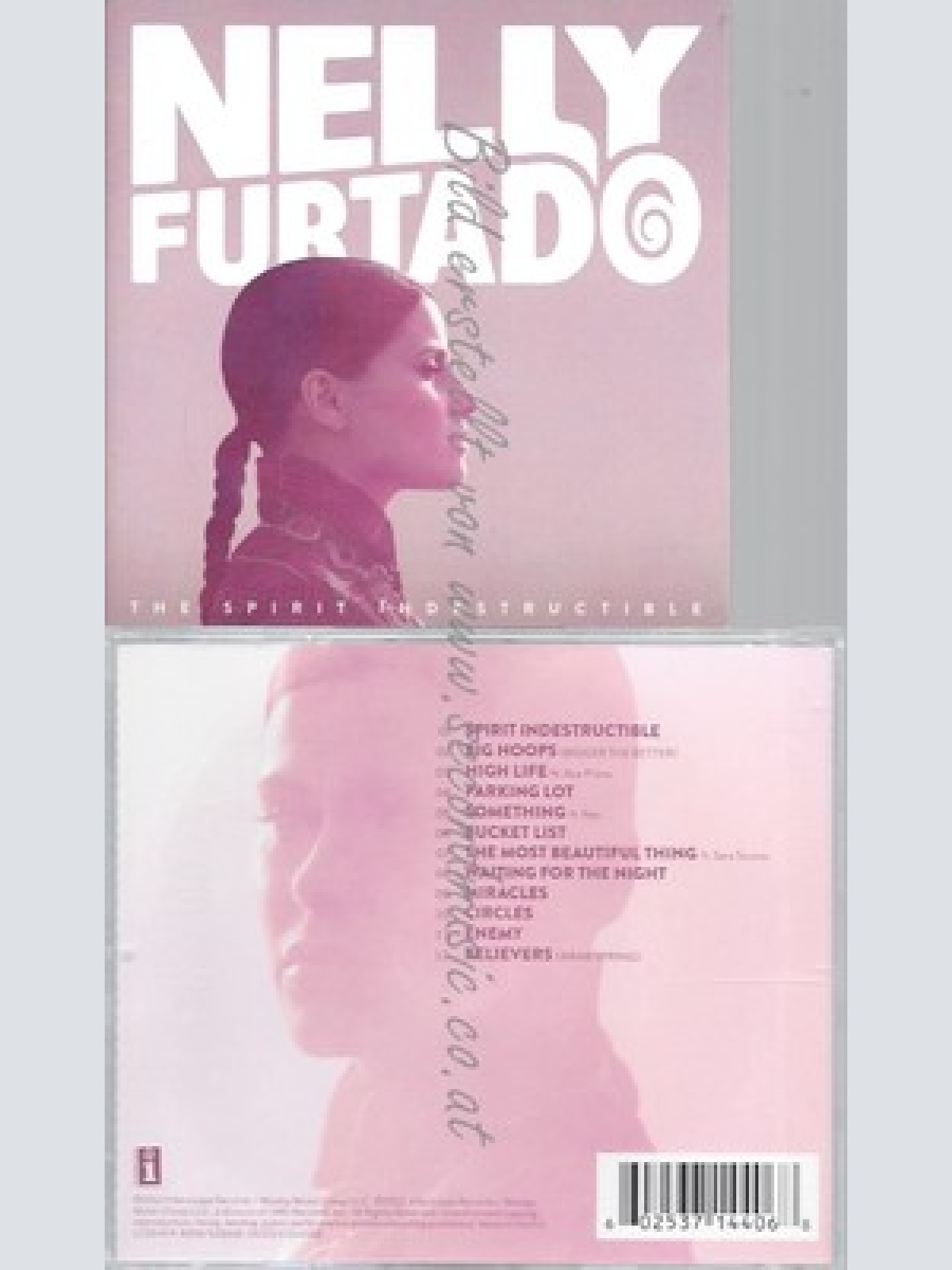 CD--NELLY FURTADO -- -- THE SPIRIT INDESTRUCTIBLE