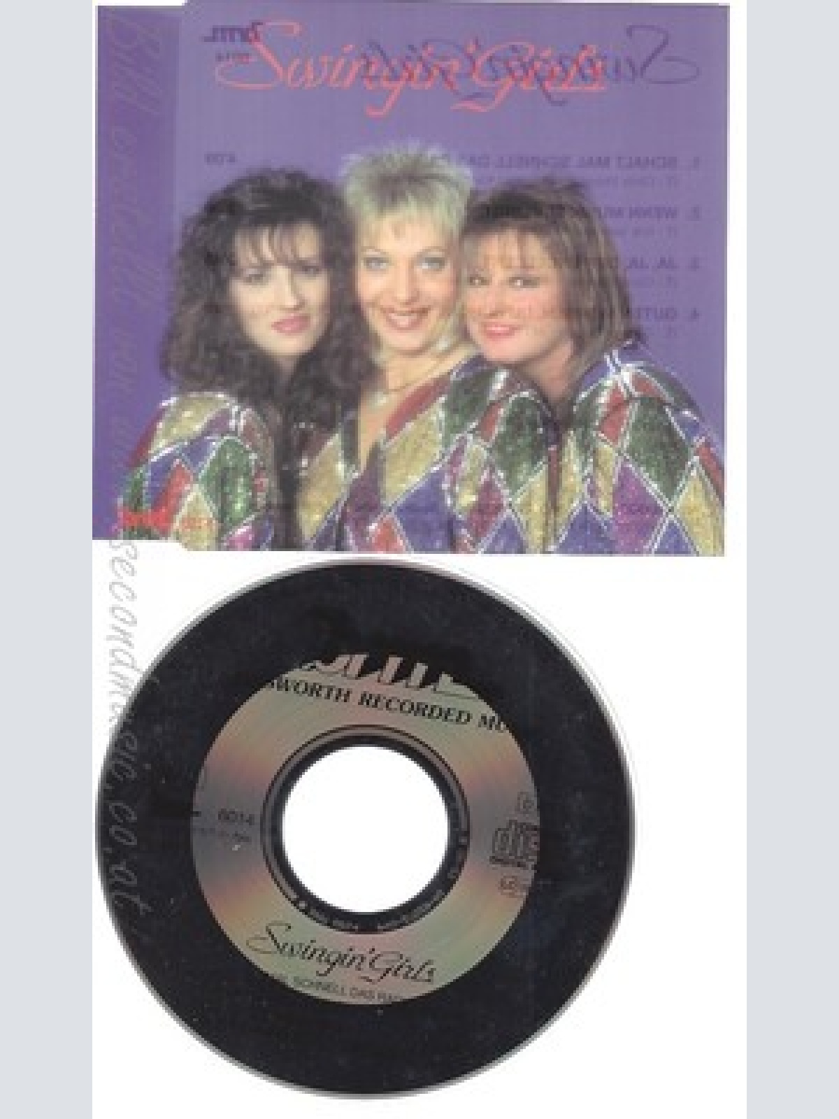 CD--SWINGIN' GIRLS, KRETZSCHMAR UND ECKERT -- --- SWINGIN' GIRLS