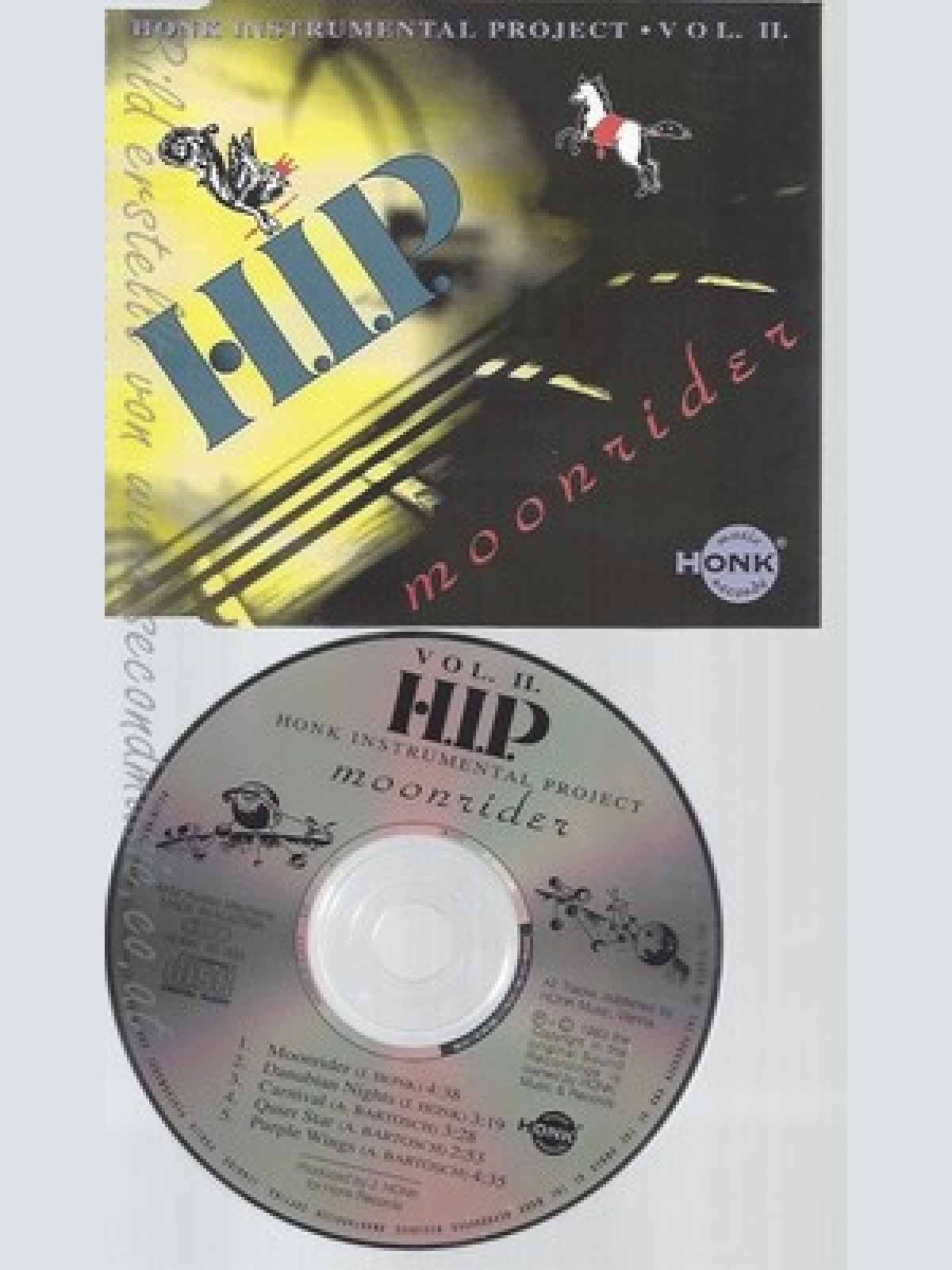 CD--HONK INSTRUMENTAL PROJECT VOL II--MOONRIDER