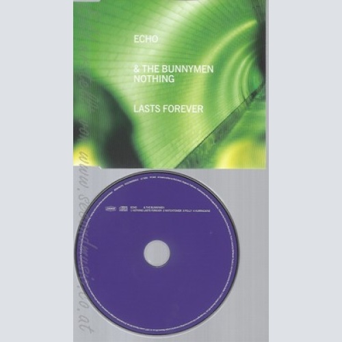 CD--ECHO & THE BUNNYMEN -- - SINGLE -- *NOTHING LASTS FOREVER*