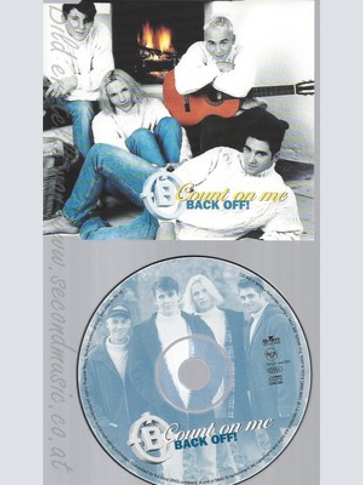 CD--BACKOFF - - SINGLE -- COUNT ON ME