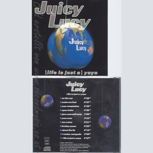 CD--JUICY LUCY--LIFE IS JUST A YOYO