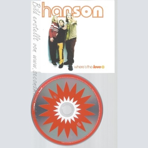 CD--HANSON--WHERE'S THE LOVE --PROMO