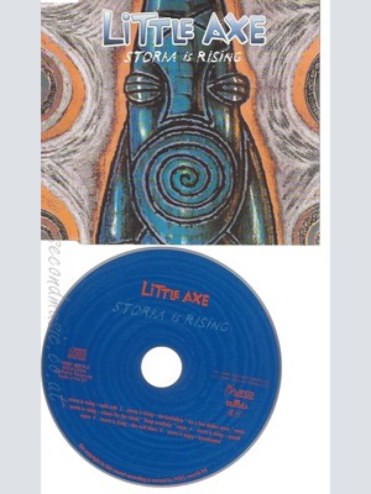 CD--LITTLE AXE -- - SINGLE -- STORM IS RISING
