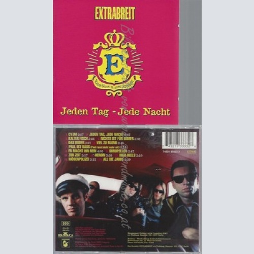 CD--EXTRABREIT -- -- JEDEN TAG,JEDE NACHT