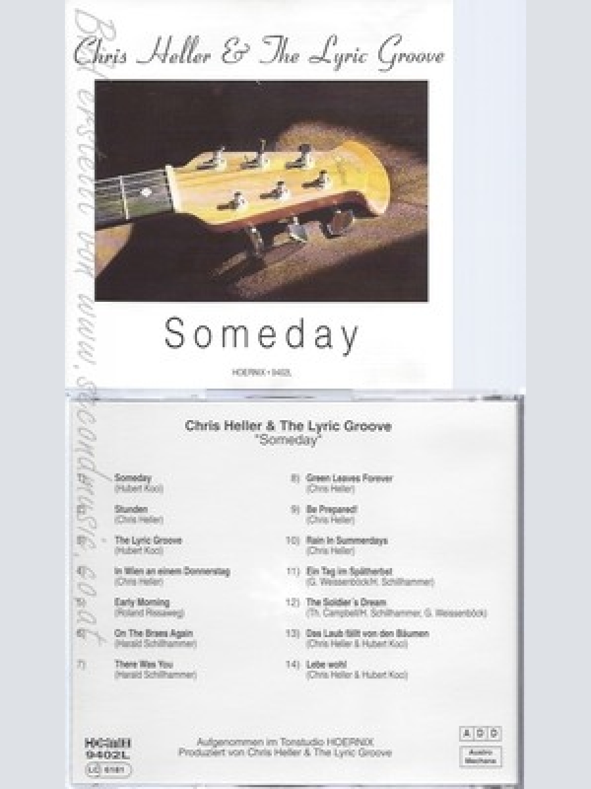 CD--CHRIS HELLER & THE LYRIC GROOVE--SOMEDAY