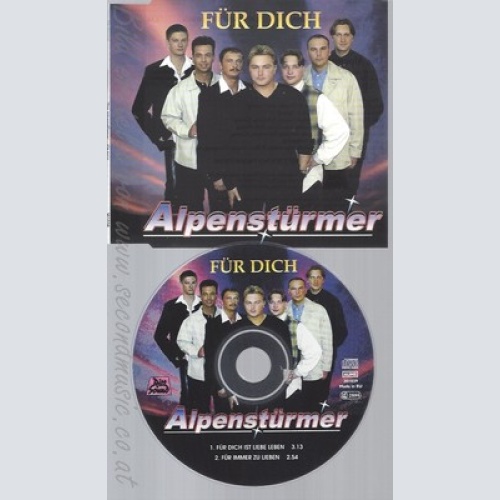 CD--ALPENSTUERMER - SINGLE -- FUER DICH