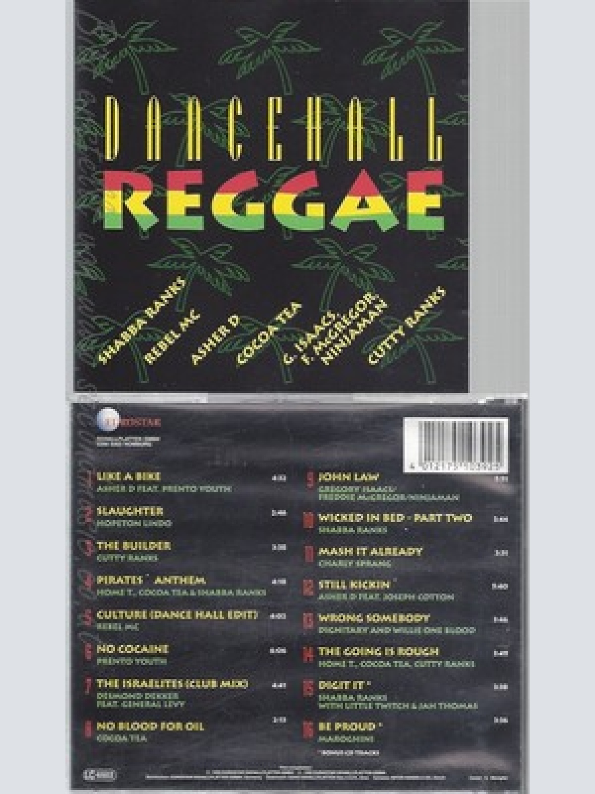 CD--SHABBA RANKS, REBEL MC, ASHER D UND COCOA TEA.. -- DANCEHALL REGGAE --
