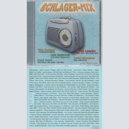 CD--VERSCHIEDENE -- --SET -- SCHLAGER-- 3 CD BOX