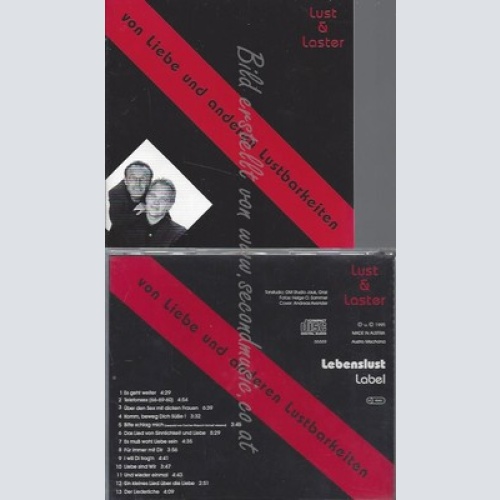 CD--LUST & LASTER--VON LIEBE UND ANDEREN LUSTBARKEITEN --