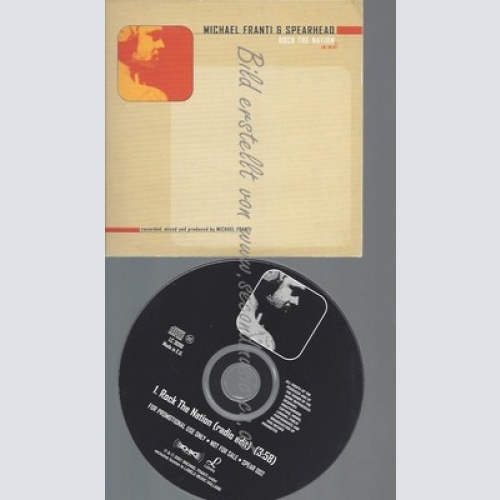 CD--PROMO--MICHAEL FRANTI & SPEARHEAD--ROCK THE NATION