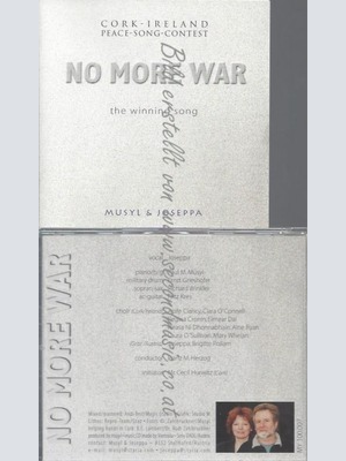 CD--MUSIYL & JOSEPPA--NO MORE WAR--THE WINNING SONG--