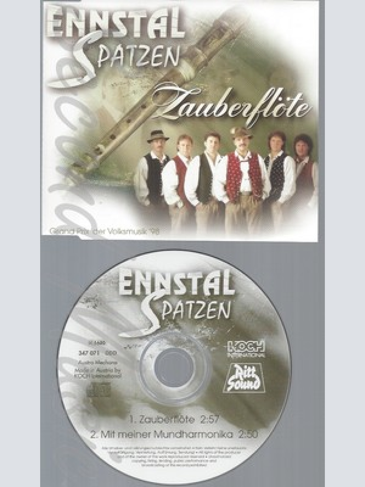 CD--ENNSTAL SPATZEN -1998- - SINGLE -- ZAUBERFLOETE