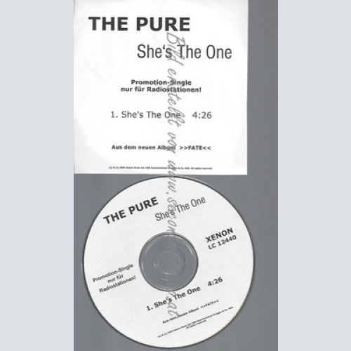 CD--PROMO--THE PURE--SHE'S THE ONE