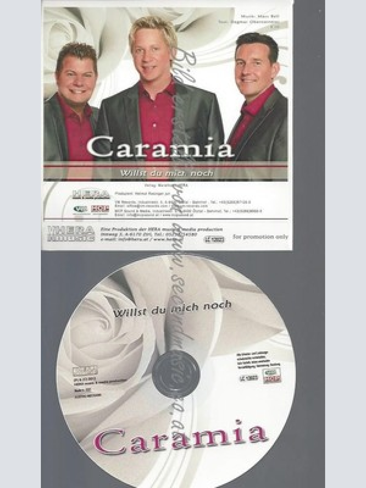 CD--PROMO--CARAMIA--WILLST DU MICH NOCH