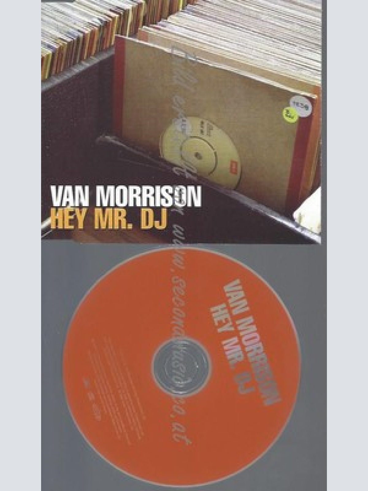 CD--PROMO--VAN MORRISON--HEY MR DJ