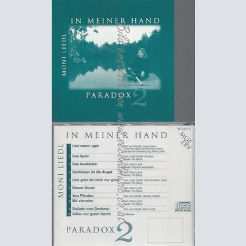 CD--MONI LIEDL--IN MEINER HAND--