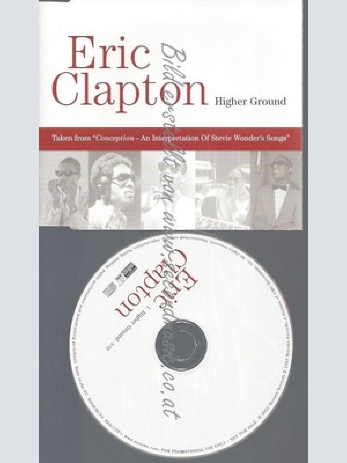 CD--PROMO--ERIC CLAPTON--HIGHER GROUND