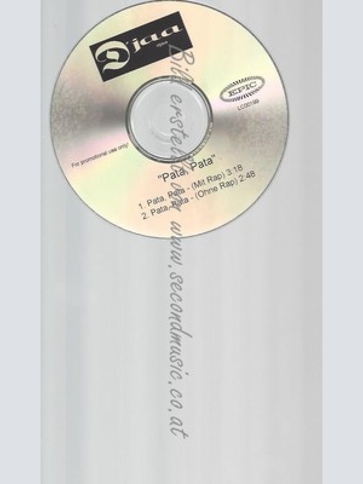 CD--PROMO--D JAA --PATA PATA