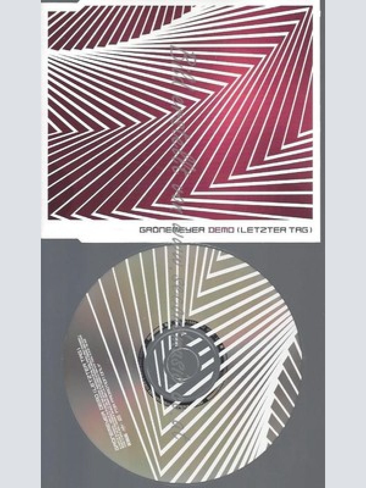 CD--PROMO--HERBERT GRÖNEMEYER--DEMO--LETZTER TAG