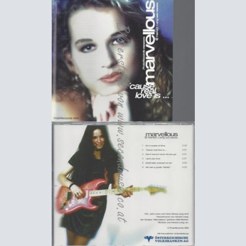 CD--PROMO--MARVELLOUS--CAUSE REAL LOVE IS