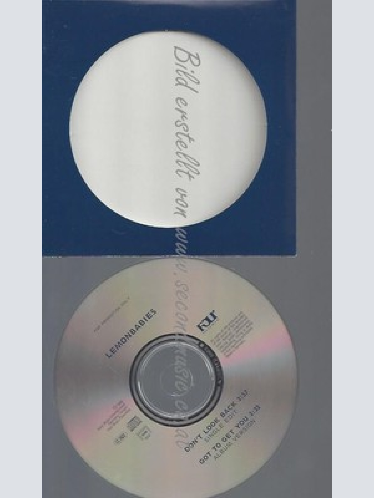 CD--PROMO--LEMONBABIES--DON'T LOOK BACK