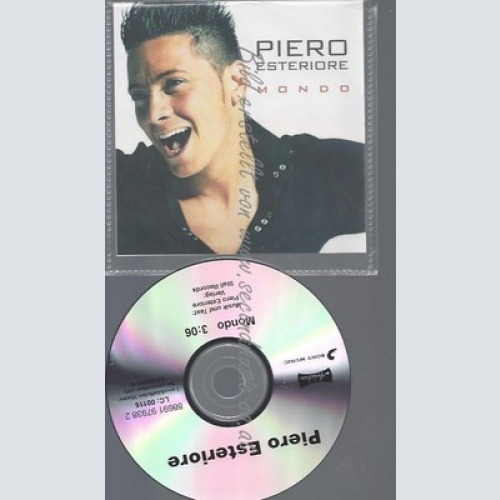 CD--PROMO--PIERRO ESTERIORE--MONDO