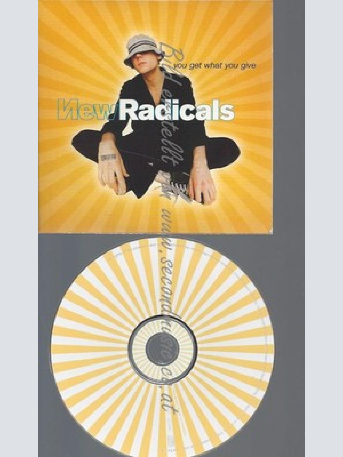CD--PROMO--NEW RADICALS--YOU GET WHAT YOU GIVE