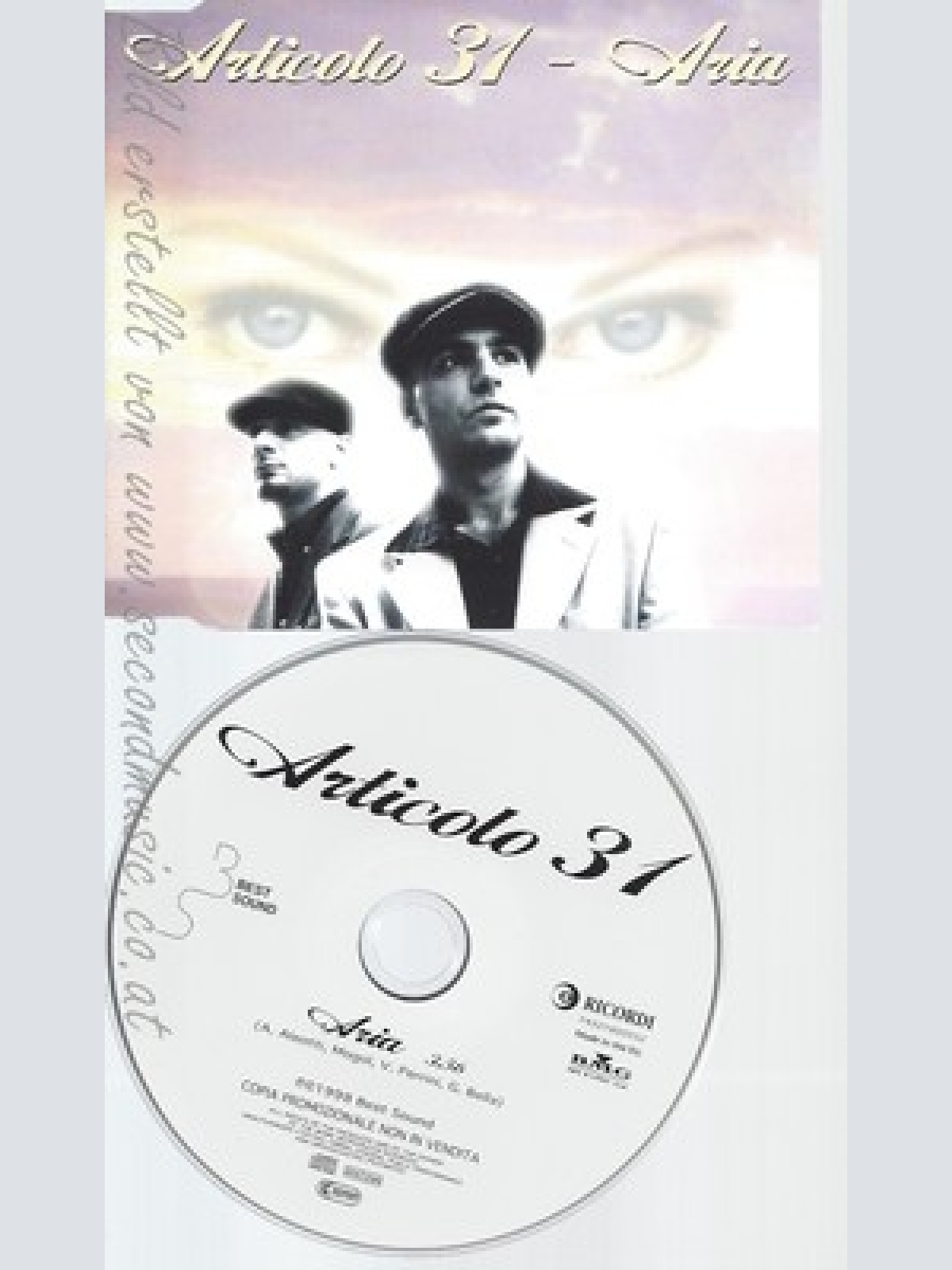 CD--ARTICOLO 31 --ARIA--PROMO