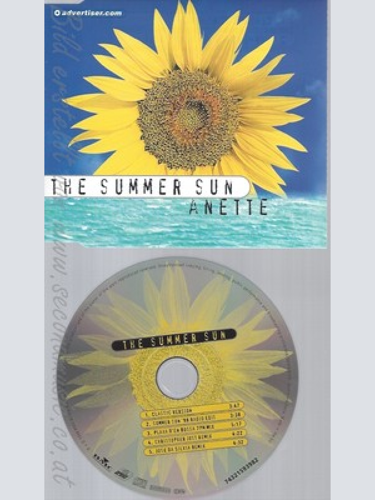 CD--ANETTE -  - -- THE SUMMER SUN