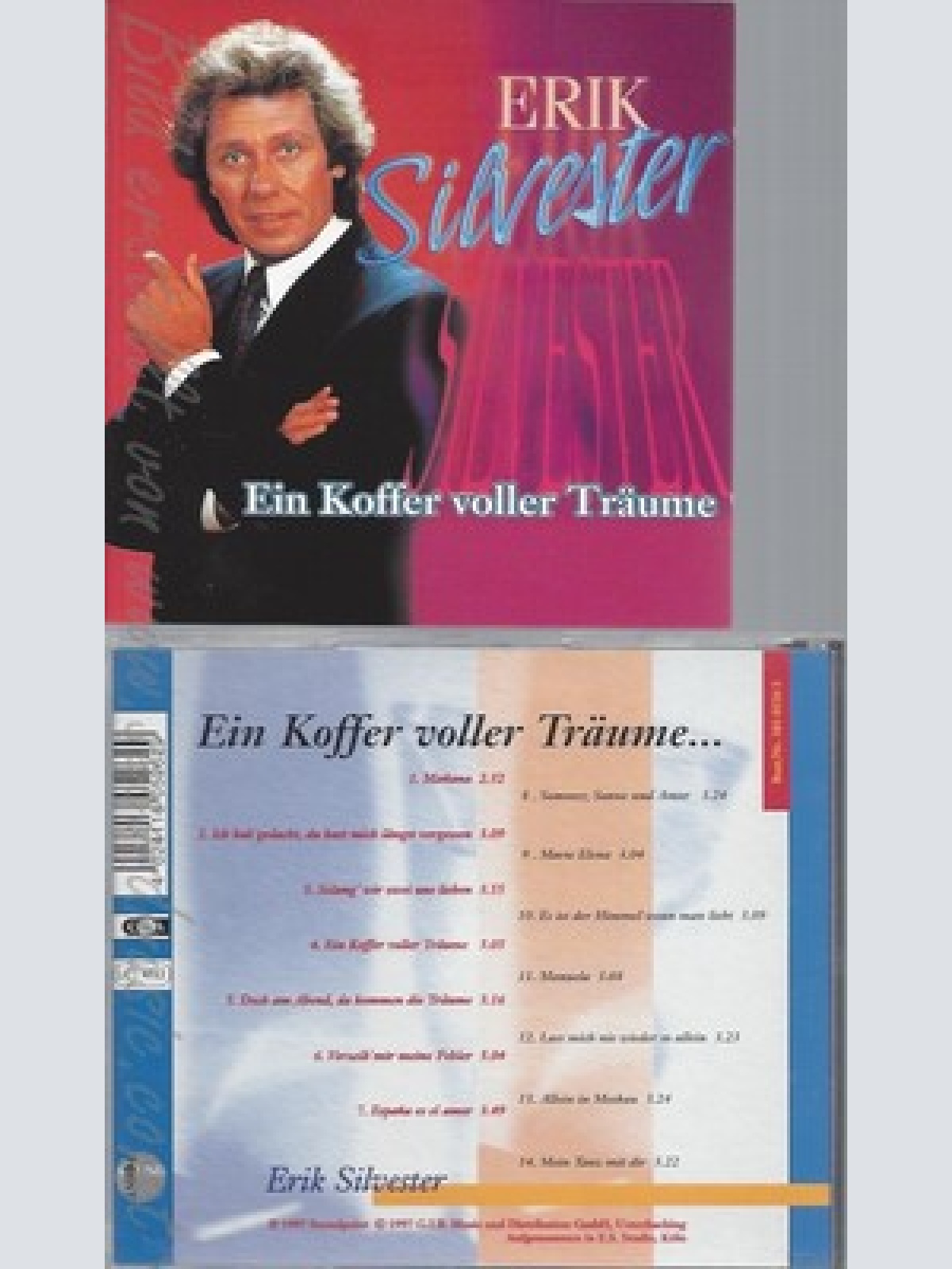 CD--ERIK SILVESTER -1997- -- EIN KOFFER VOLLER TRAEUME