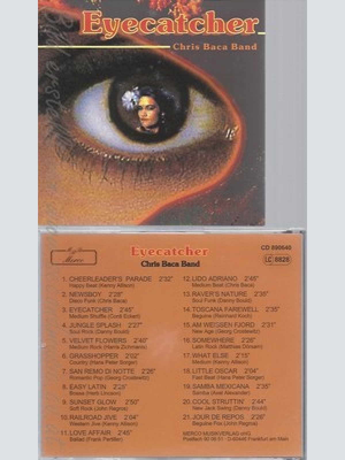 CD--CHRIS BACA BAND--EYECATCHER