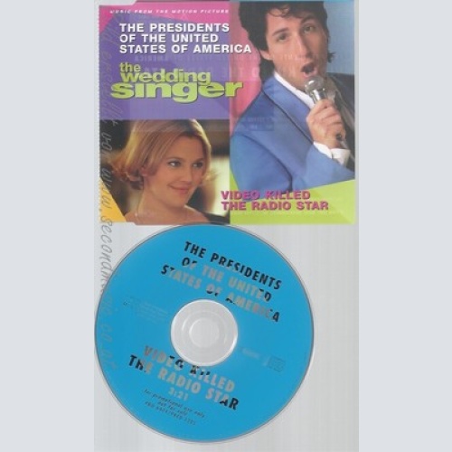 CD--THE WEDDING SINGER--VIDEO KILLED THE RADIO STAR--PROMO