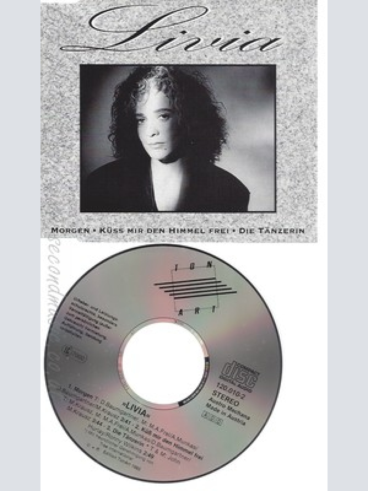CD--LIVIA ---- KUESS MIR DEN HIMMEL FREI - DIE TAENZERIN