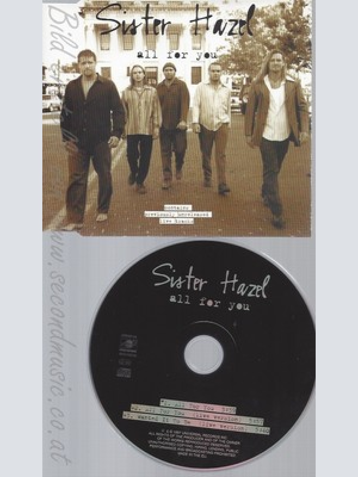 CD--SISTER HAZEL -- - SINGLE -- ALL FOR YOU