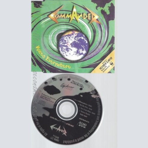 CD--COMMANDER--VOICES EVERYWHERE--