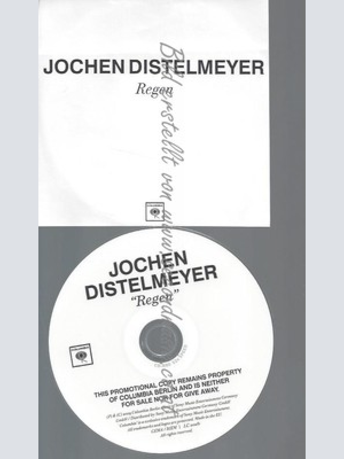 CD--PROMO--JOACHIM DISTELMEYER--REGEN