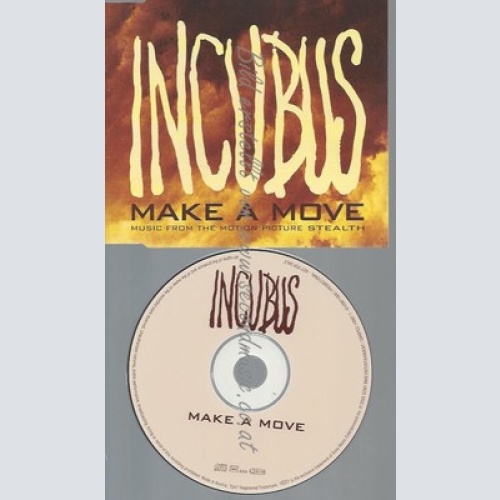 CD--PROMO--INCUBUS--MAKE A MOVE