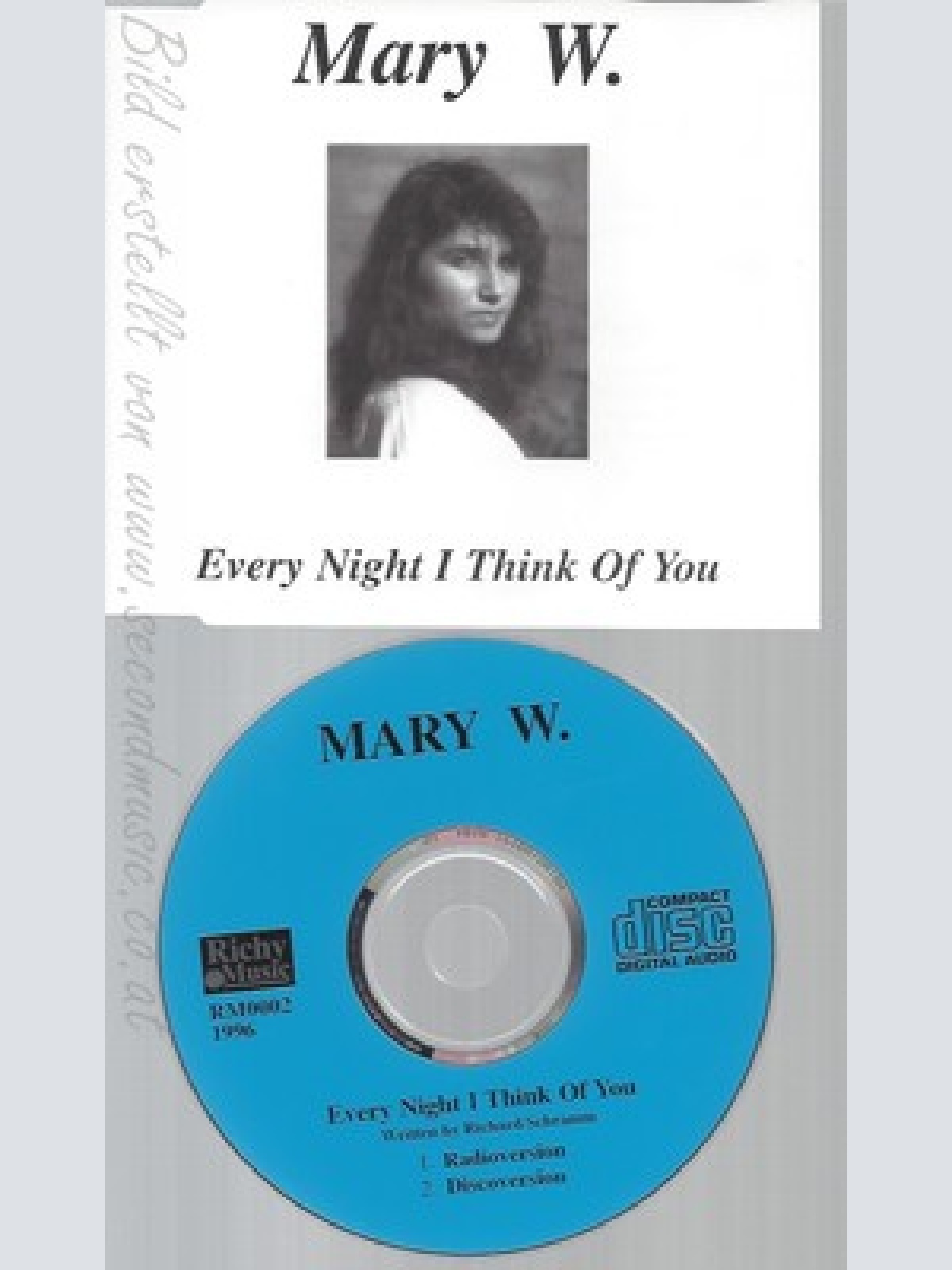 CD--MARY W--EVERY NIGHT I THINK OF YOU