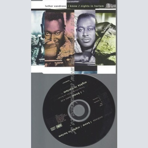 CD--PROMO--LUTHER VANDROSS--I KNOW--2 TRACKS
