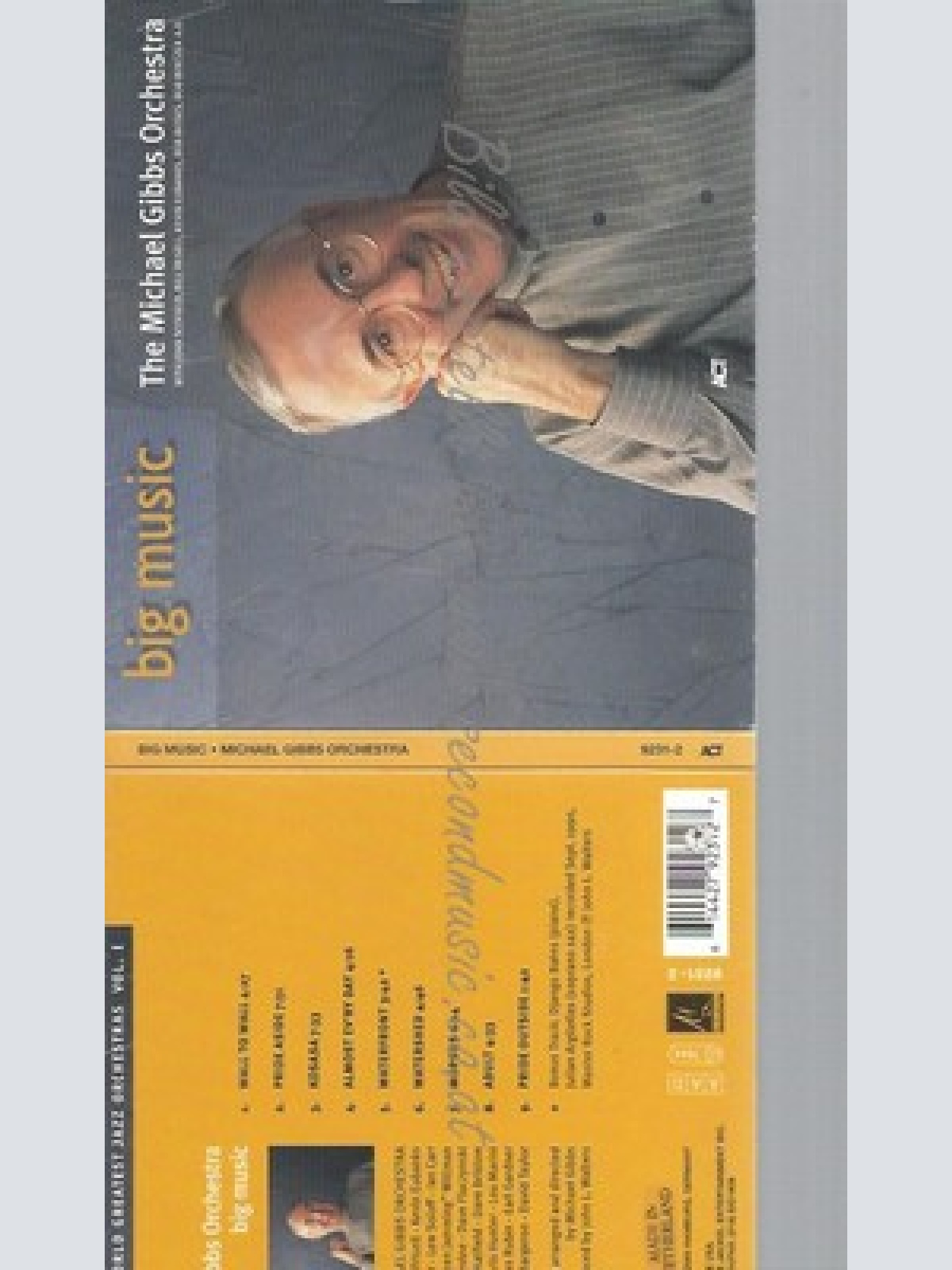 CD--BIG MUSIC--THE MICHAEL GIBBS ORCHESTRA