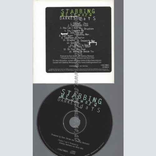 CD--PROMO--STABBING WESTWARDS--DARKEST DAYS