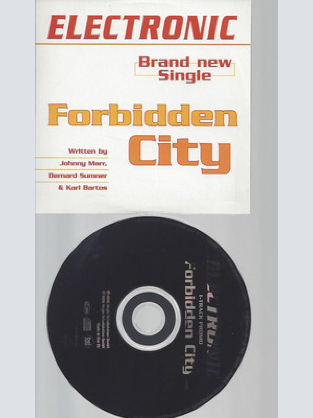 CD--PROMO--ELECTRONIC--FORBIDDEN CITY