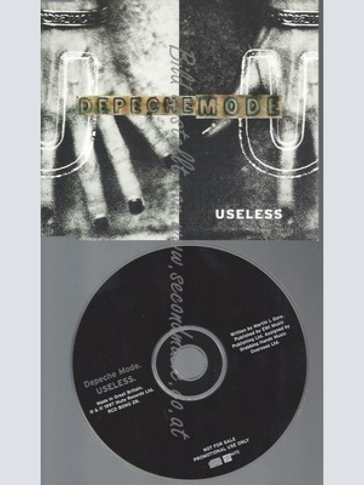 CD--PROMO--DEPECHE MODE--USELESS--3 TRACKS--RCD BONG 28